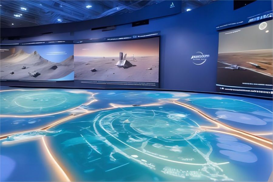 市國防教育基地航天展廳方案